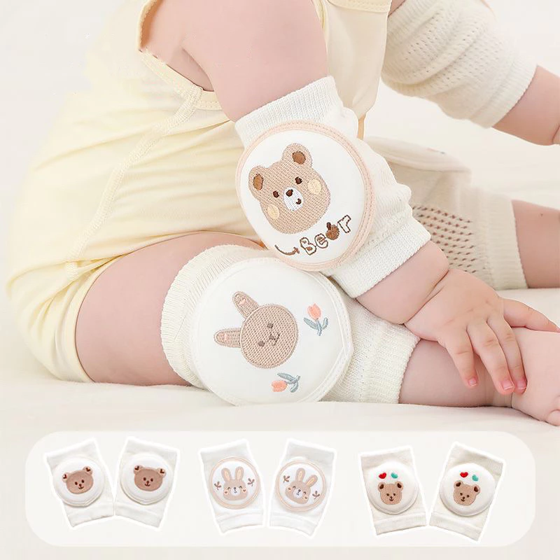 🐻พร้อมส่ง♥️ new ที่รองเข่าเด็ก สนับเข่าเด็ก ลายน่ารัก ที่รองเข่าเด็กคลาน ที่รองคลานเด็ก
