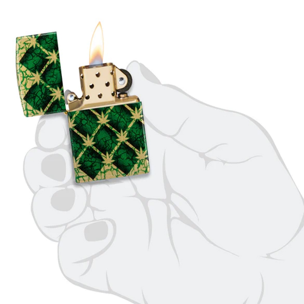 ซิปโป้ รุ่น 46265 Argyle Leaf Design ของแท้ รับประกันตลอดชีวิต นำเข้าและจำหน่ายโดยตัวแทนจำหน่าย - รูปที่ 4