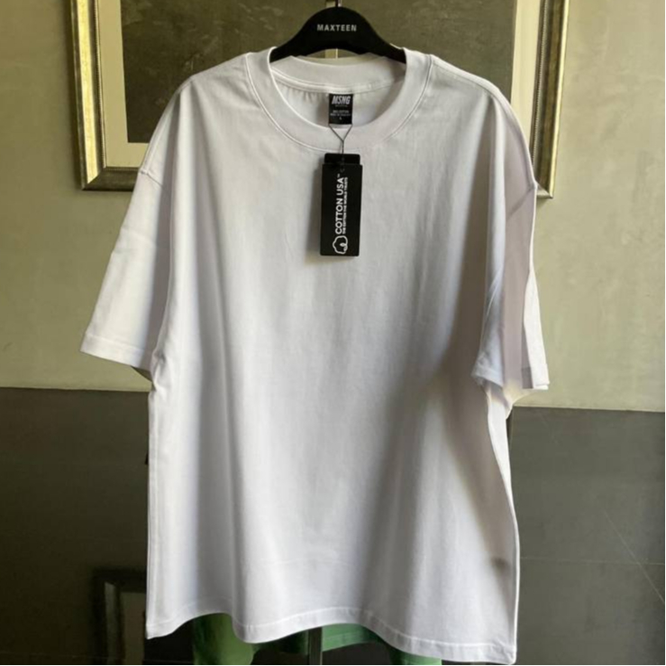 MSNG พรีเมี่ยม เสื้อยืด Oversized (สีขาว) High Quality (ผู้ผลิต ขายเอง)หนา240g Cotton USA (หลากสี)