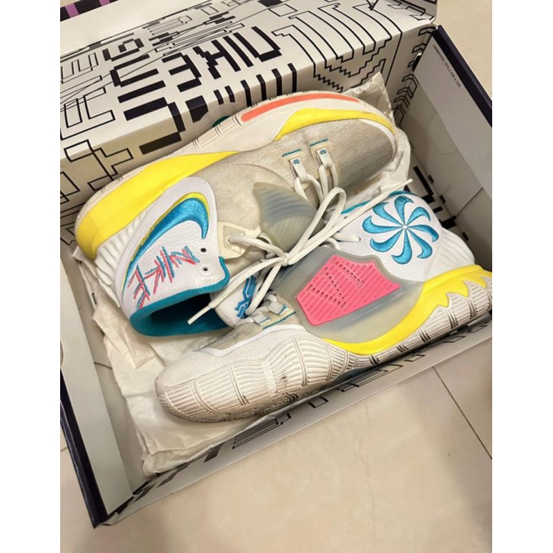 nike kyrie 6 ep Neon Graffiti
