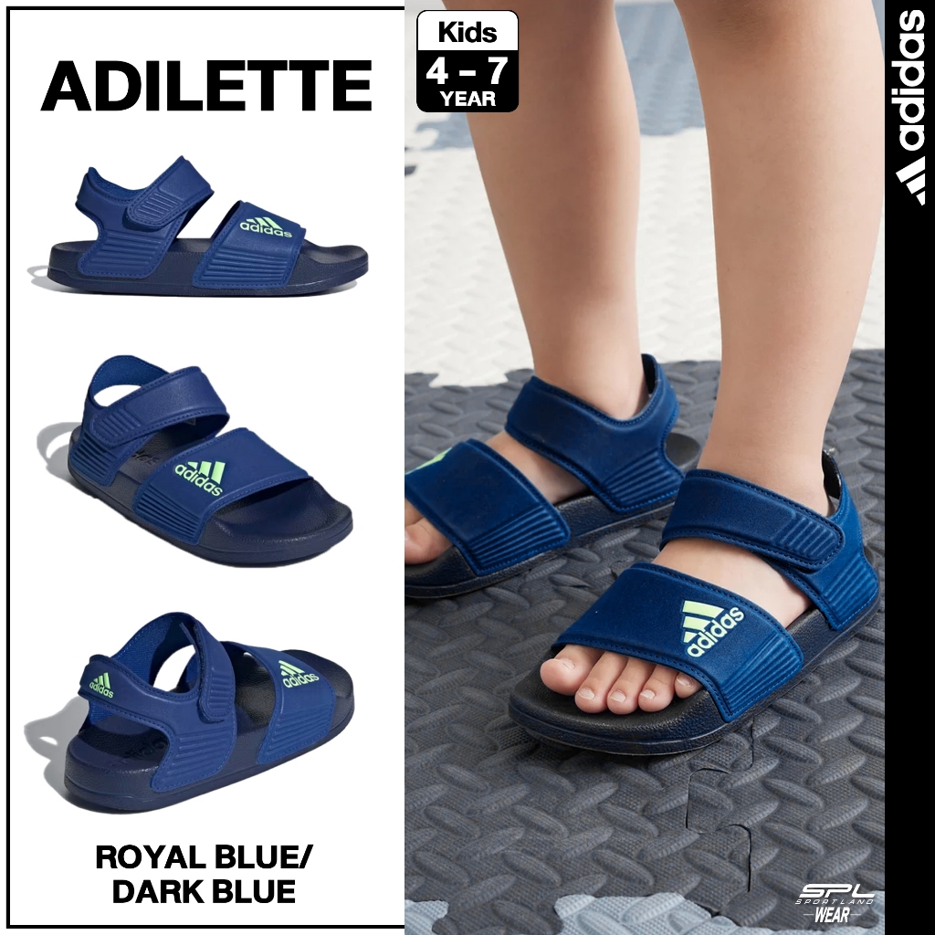 Adidas รองเท้าแตะ รองเท้ารัดส้น สำหรับเด็ก KD Adilette ID2626 (900)