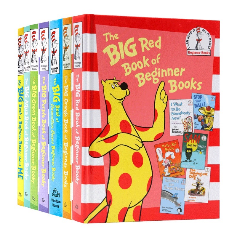 หนังสือเล่มใหญ่ปกแข็ง Dr. Seuss The Big Book of Beginners Book 8 เล่ม