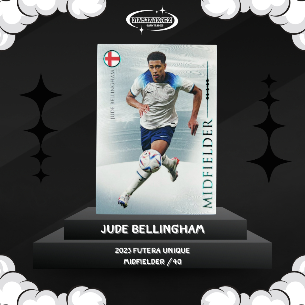 Jude Bellingham 2023 Futera Unique Midfielder /40