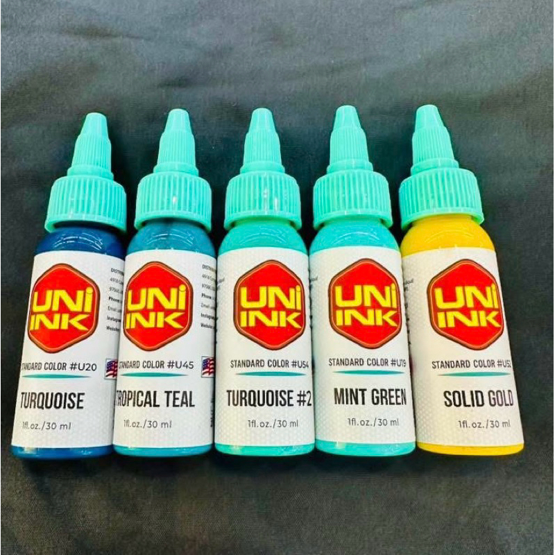 สีสัก UNI INK COLOR ของแท้100%