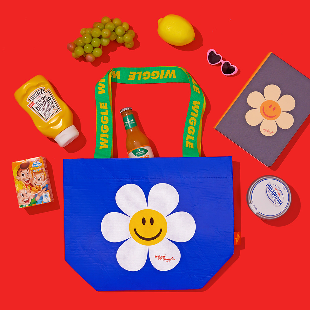 ( พร้อมส่ง ) Wiggle Wiggle Reusable Shopper Bag S ถุงช้อปปิ้งแบบใช้ซ้ำ