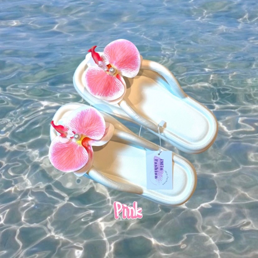 รองเท้าแตะดอกกล้วยไม้ ORCHID SHOE
