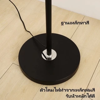โคมไฟตั้งพื้น การออกแบบที่ทันสมัย ผ้า ความเรียบง่าย โคมไฟตั้งพื้น ห้องนั่งเล่น ห้องนอน สำนักงาน คาเฟ่ ไฟตกแต่ง