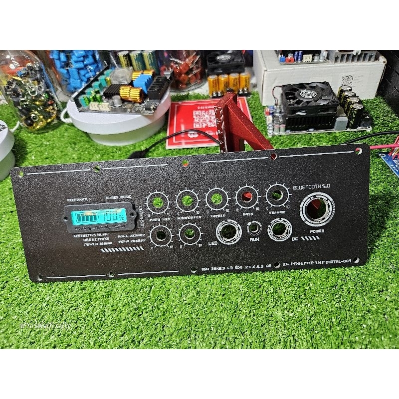 แผ่นเพลท ZK pro1 preeamp +ZK-3002 +ZK-6002