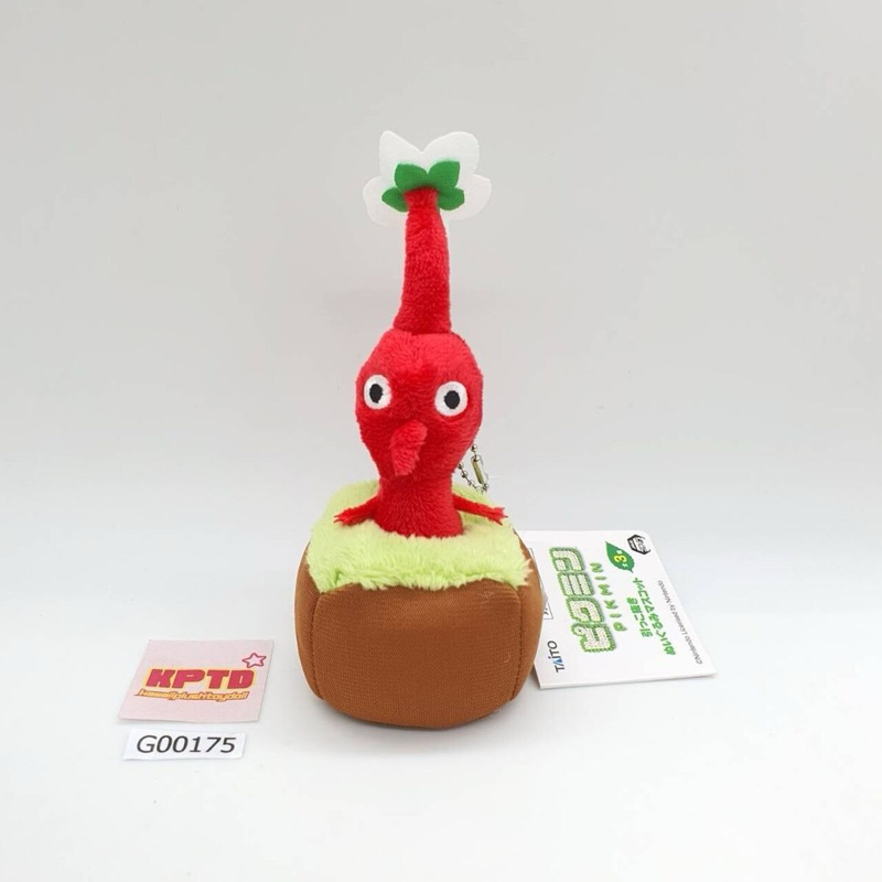 พวงกุญแจของแท้จากญี่ปุ่น   Nintendo PIKMIN Plush doll Yellow Pikmin PK03 Sanei Boeki Japan NEW