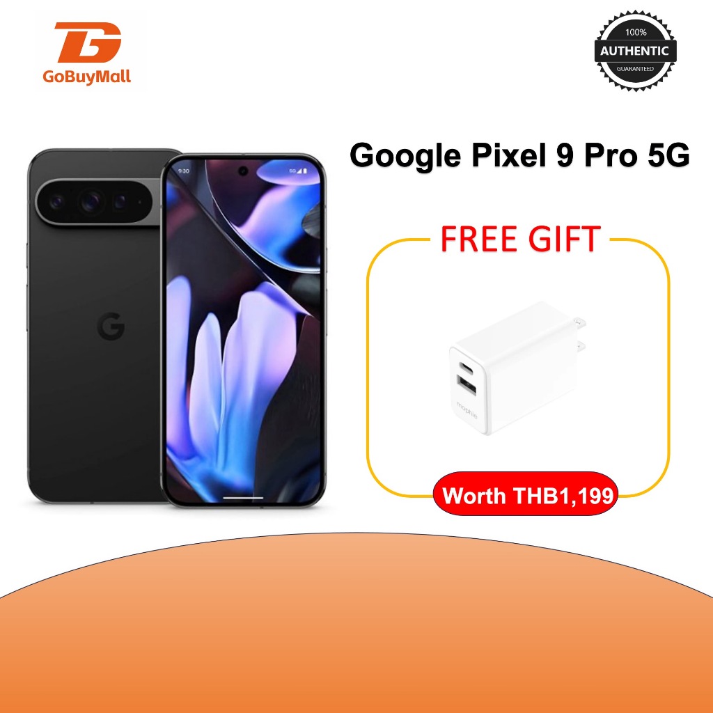 [**FREE 30W PD Fast Charger**] Google Pixel 9 Pro with 5G Dual-Sim Smartphone – BRAND NEW
