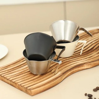 100ml Measuring Cup Stainless Steel ถ้วยช็อตเอสเพรสโซ่ ช็อตก…