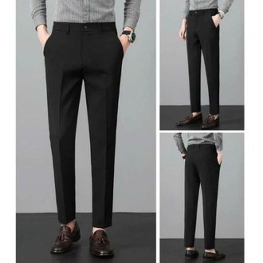 กางเกงขายาว กางเกงใส่ทำงาน กางเกง 5 ส่วน กางเกงสแล็คผู้ชาย แฟชั่น ผู้ชาย รุ่นทรงกระบอกเล็ก ✨🔥 NEW IN! 🔥  K649
