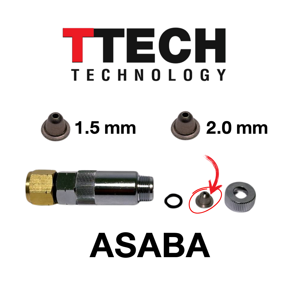อะไหล่แป้นหัวฉีดจรวด 2.0 mm ของอาซาบา ญี่ปุ่น