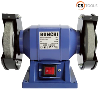 BONCHI มอเตอร์หินเจียร มอเตอร์หินไฟ 5 นิ้ว รุ่น BC-1205 (125 มม.) Bench Grinder แท่นเจียร เครื่องเจียรตั้งโต๊ะ