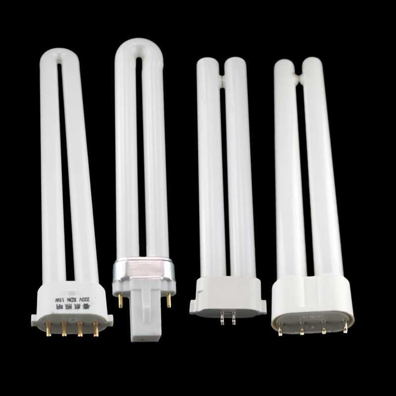 หลอดไฟรูปตัวยู 2U13W/5W/11W ขั้ว 2-4 พิน แบบเก่า YH-18W/7W/9W หลอดประหยัดพลังงานคุณภาพสูง