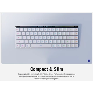 ASUS ROG Falchion RX Low Profile Keyboard Gaming TH/EN - เกมมิ่งคีย์บอร์ด