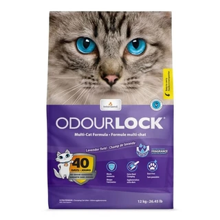 [12kg] ODOURLOCK โอโดล็อก ทรายแมว หินภูเขาไฟ Ultra Premium Cat Litter