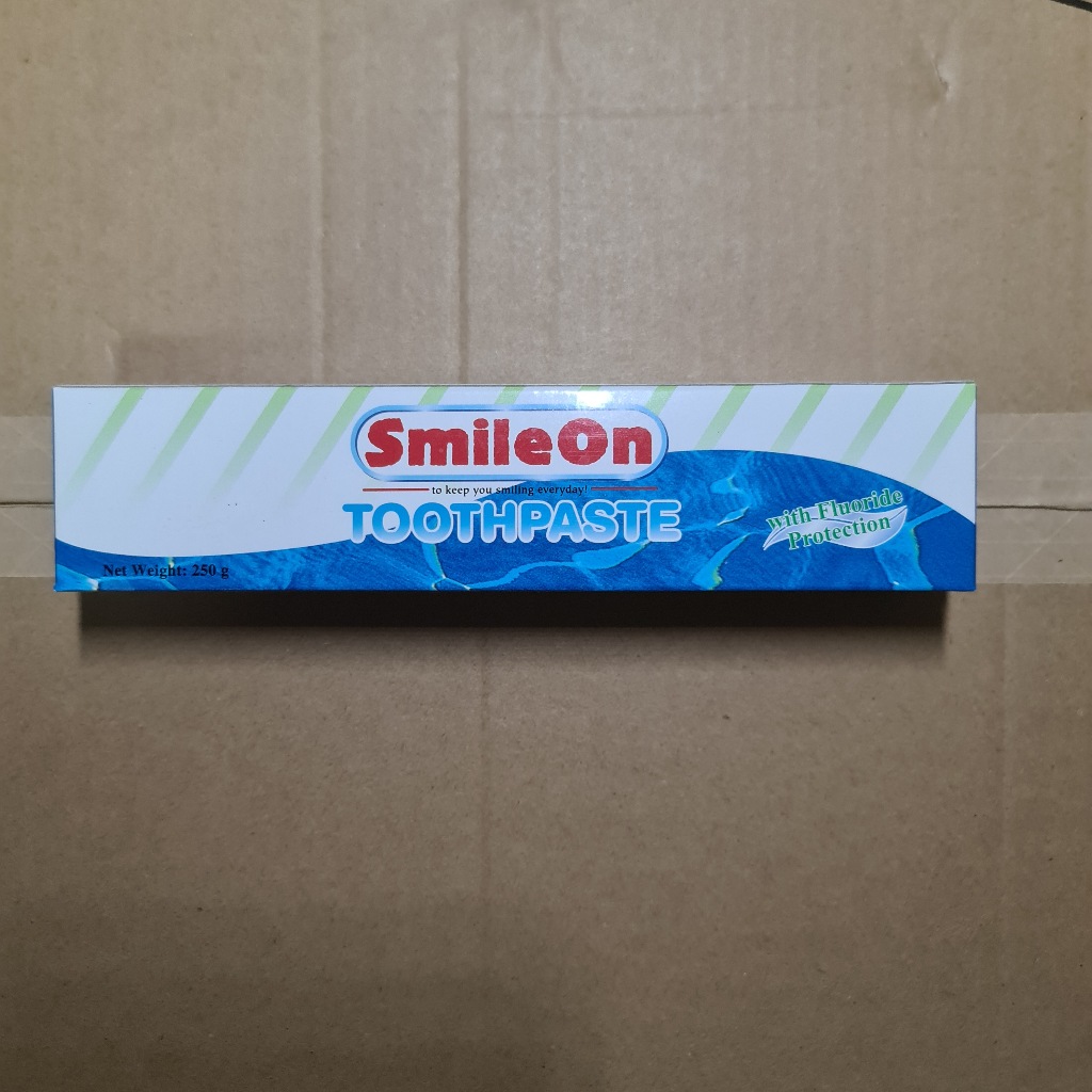 💠แท้💠ค่าส่งถูก💠มีเรทส่ง💠 ยาสีฟัน smile on 250G