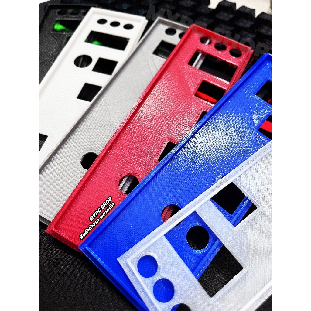 🆙 พร้อมส่ง :: ฝาหลังเมนบอร์ด :: ASROCK B450M STEEL LEGEND :: ฝาหลังเทียบ - รูปที่ 4