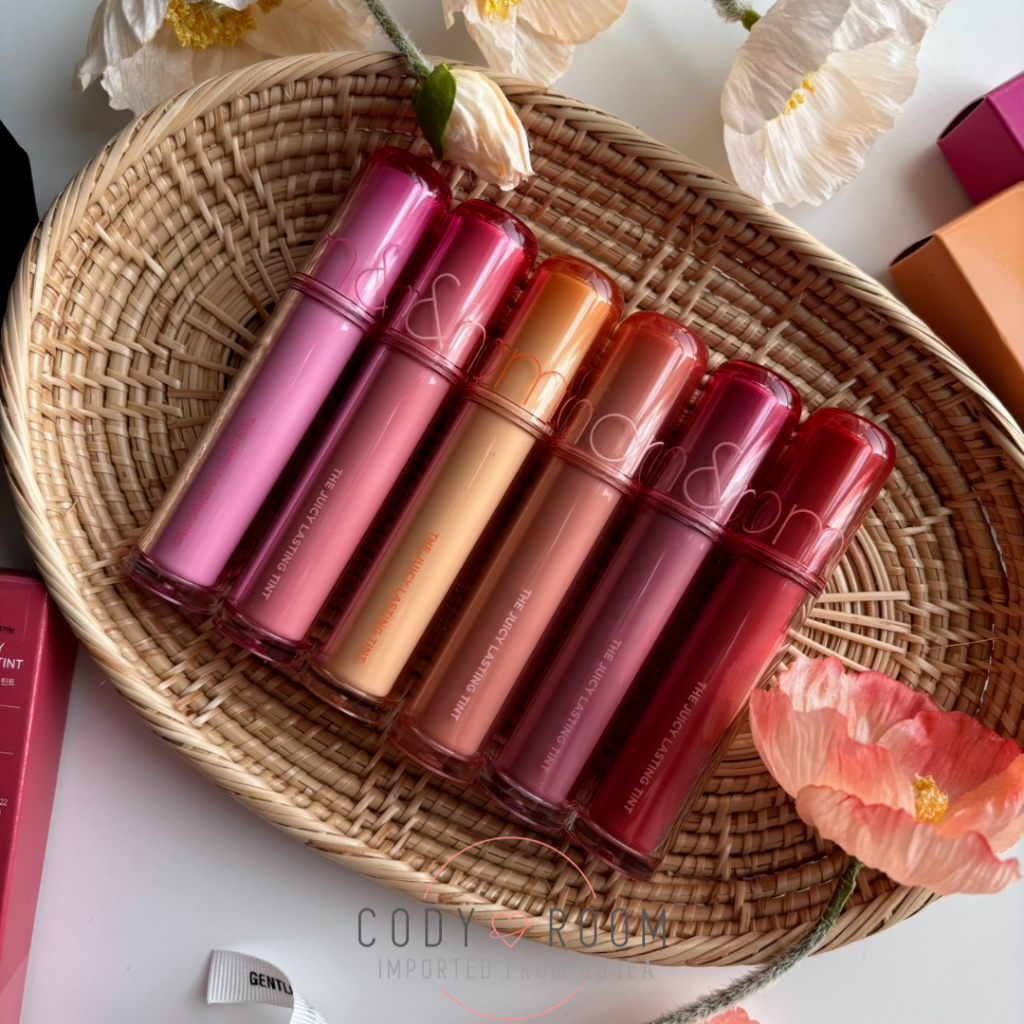 💓พร้อมส่ง💓 Rom&nd The Juicy Lasting Tint 3.5g 23 Colors ลิปทิ้นท์โรแมน รุ่นใหม่ ติดทน ฉ่ำ