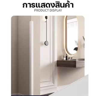 อัพเกรดวัสดุ ครอบฉาก PVC ตัวปิดครอบฉากตัวครอบฉากไม้ สีเดียวกับระแนงไม้เทียม แบบ L ขนาด การออกแบบมุมคว่ำ 3 มิติ