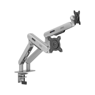 AOC AM420 MONITOR ARM (ขาจับจอมอนิเตอร์) For 17"-34" Monitor (Black/Silver)