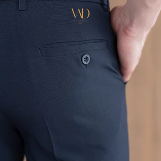 [ขายดี] กางเกงสแล็คชิโน่ขายาว ทรงขากระบอกเล็ก คลาสสิคและวินเทจ- WDNSDAY Retro Chino Pants