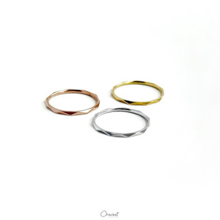 Orachat | Ren 14k ring. (แหวนตัวเรือนสแตนเลส)