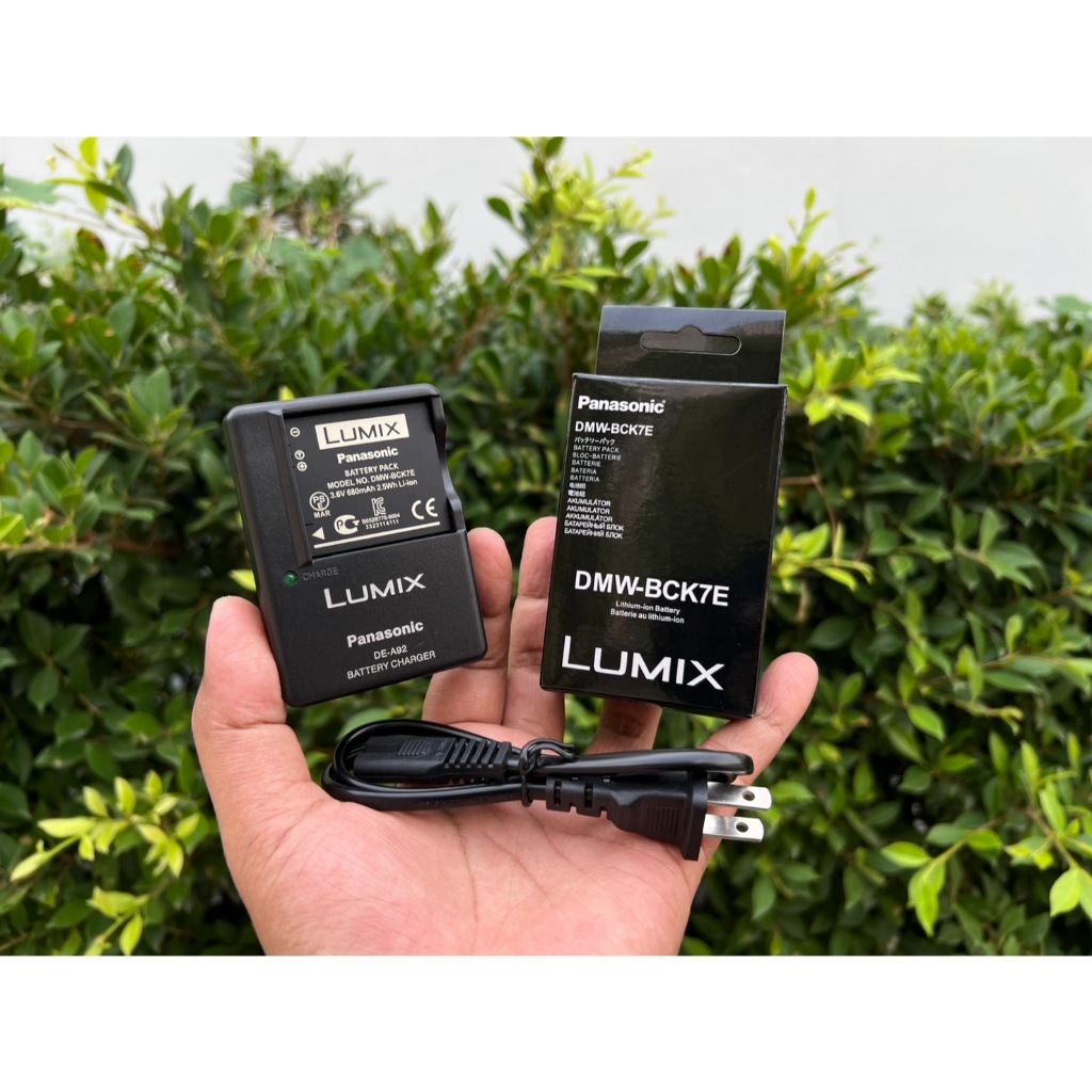แบตเตอรี่ & แท่นชาร์จ Panasonic Lumix รุ่น DMW-BCK7E (ACD-341 / BCK7 / BCK7PP / NCA-YN101F / NCA-YN1