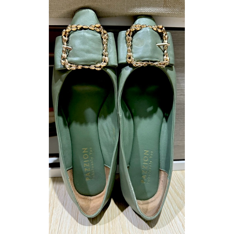 รองเท้าสีเขียว Pazzion Size 37