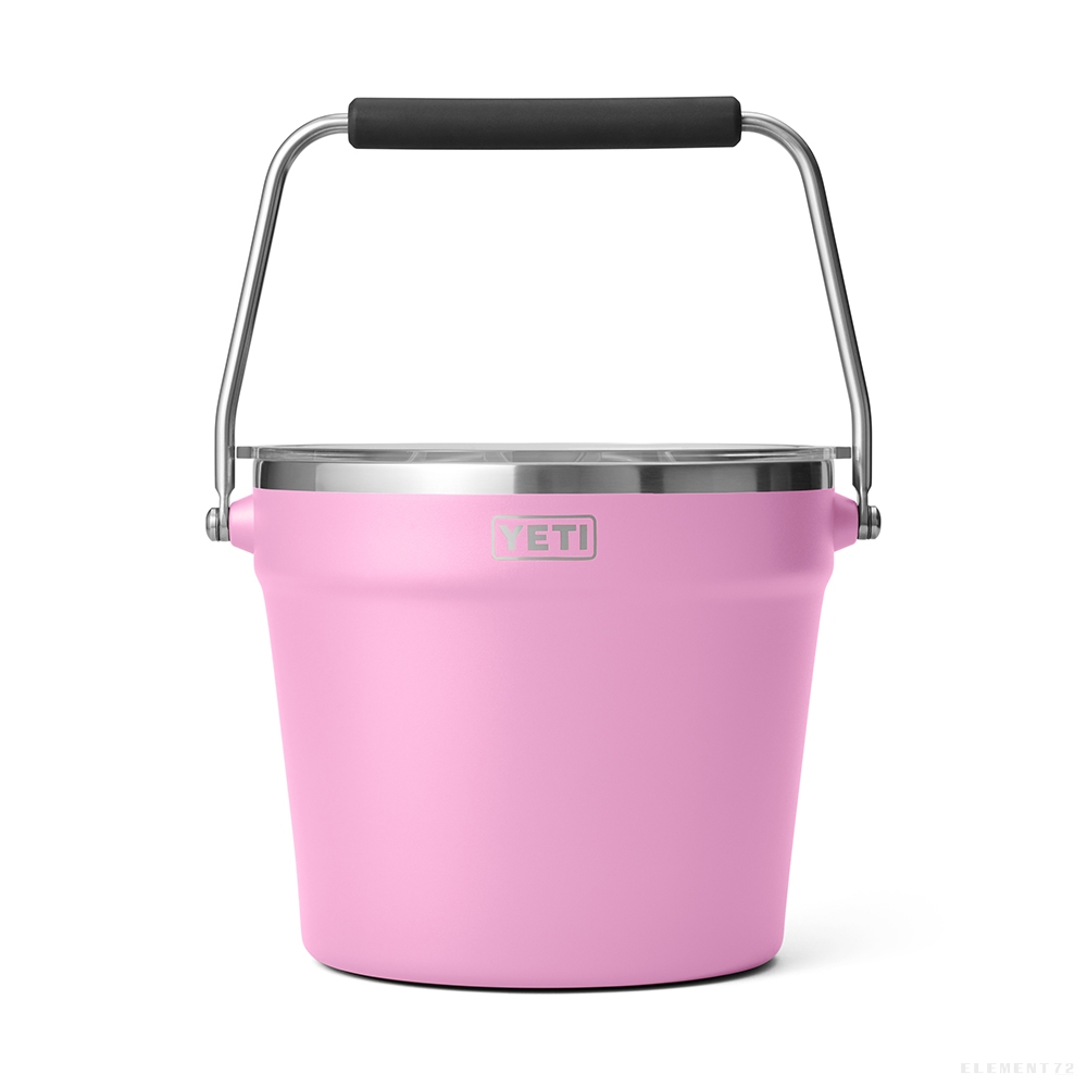 YETI ถังน้ำ+ฝา รุ่น RAMBLER BEVERAGE BUCKET POWER PINK