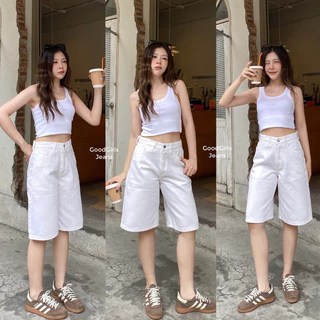 Good girl👖กางเกงยีนส์5ส่วน ผ้าไม่ยืด สีใหม่ ต้อนรับsummer กางเกงยีนส์ผู้หญิง กางเกงยีนส์ขาสั้น