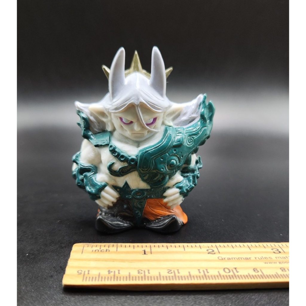 Yokai Watch Finger Puppet 3" Oniou Rasen De-Armored Figure Yo-Kai BANDAI 2007 RARE