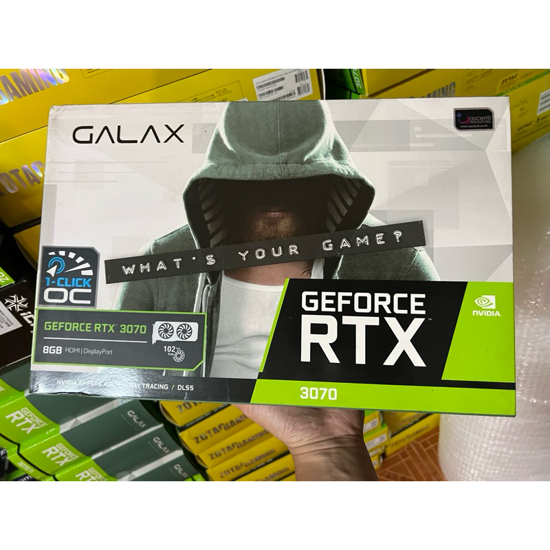(กล่องเปล่า) rtx 3070 galax