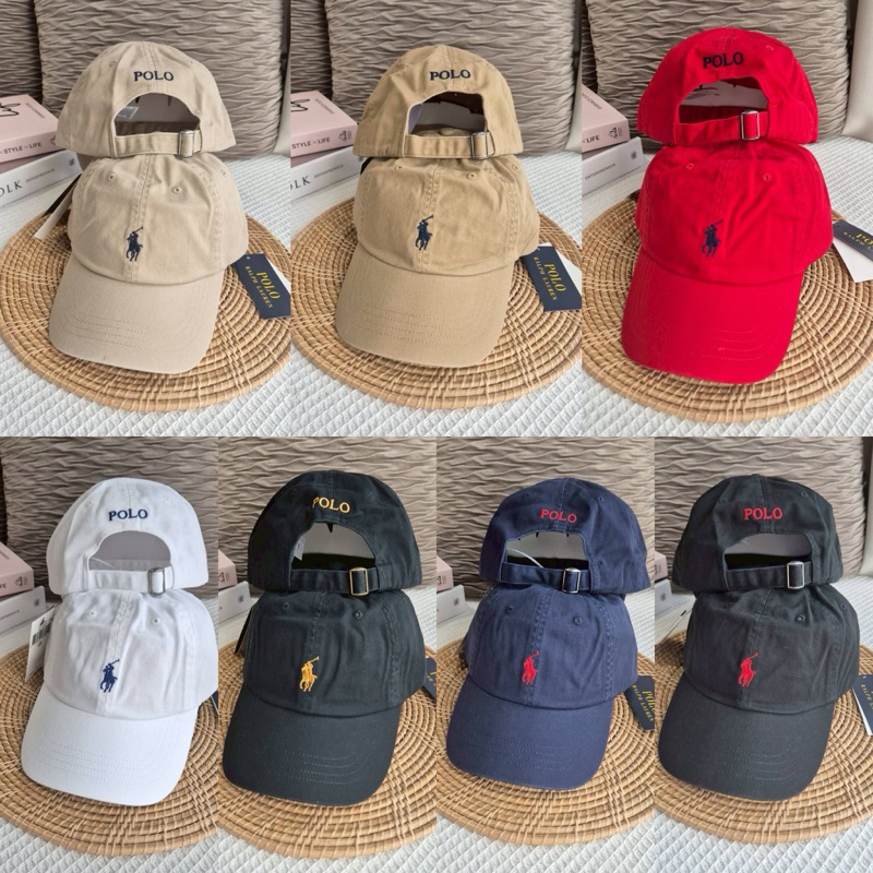 (พร้อมส่ง) {Doublekick.bkk} (ใช้ส่วนลด 30% ได้นะคะ) POLO RALPH LAUREN CAP
