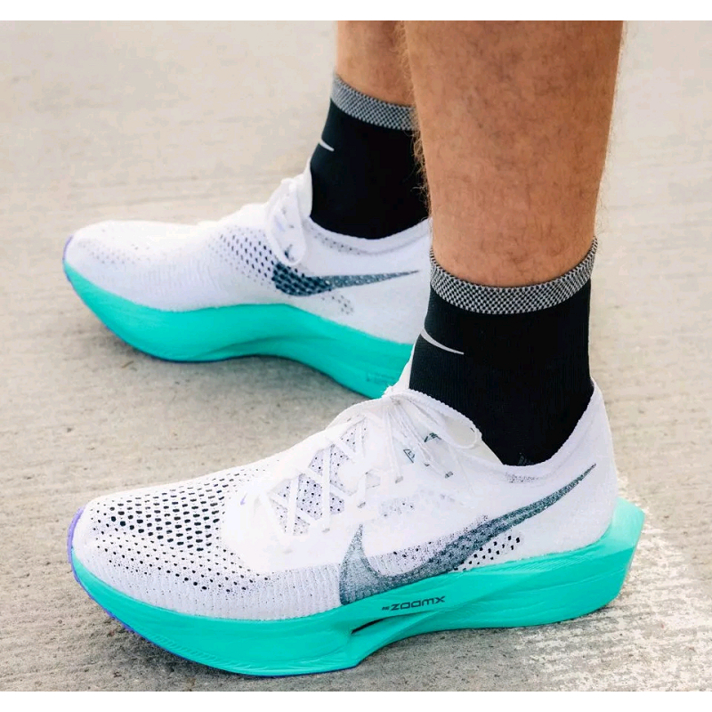Nike ZoomX Vaporfly Next% 3 Volt  รองเท้าผ้าใบ สำหรับทั้งชายและหญิง(ของแท้ 100%)