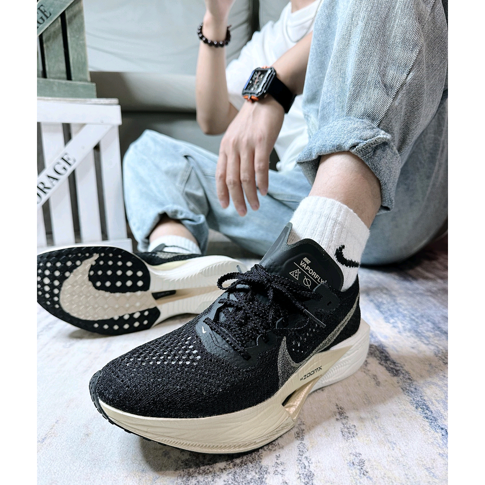 Nike ZoomX Vaporfly Next% 3 Volt  รองเท้าผ้าใบ สำหรับทั้งชายและหญิง(ของแท้ 100%)