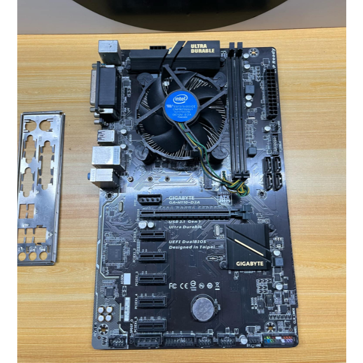 CPU CORE I5-6500+MB H110 DDR4 I5-6400 turbo 3.6 GHz [1151] (4คอ4เทรด) ฟรีซิลิโคน1ซอง ประกัน1เดือน