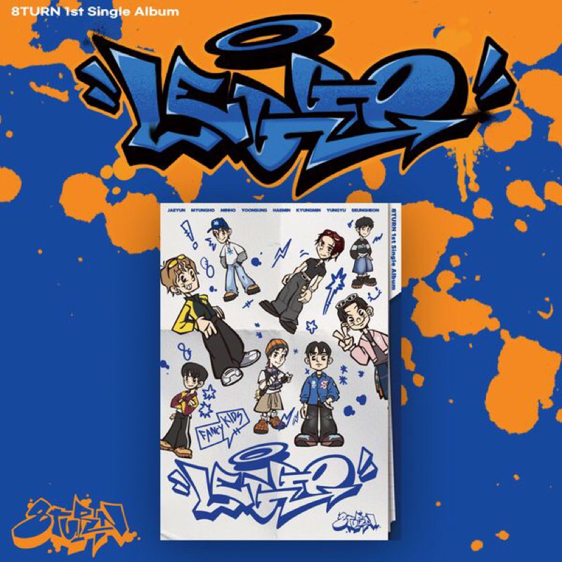 8TURN - 1st Single Album [LEGGO] พร้อมส่ง