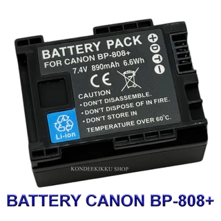BP-808 \ BP-809 Battery \ Charger \ Battery and Charger For Canon FS406,HFM400,HF100,HF M300,HF S100,S200,FS36,FS37,HG20