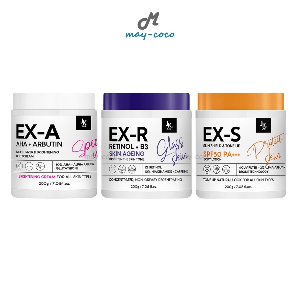 ถูก/แท้/มีไลฟ์ ครีม JKxLAB Body Cream/Body Lotion เจเคเอ็กซ์แล็บ ครีมทาผิวกาย โลชั่นกันแดด โทนอัพ ผิ