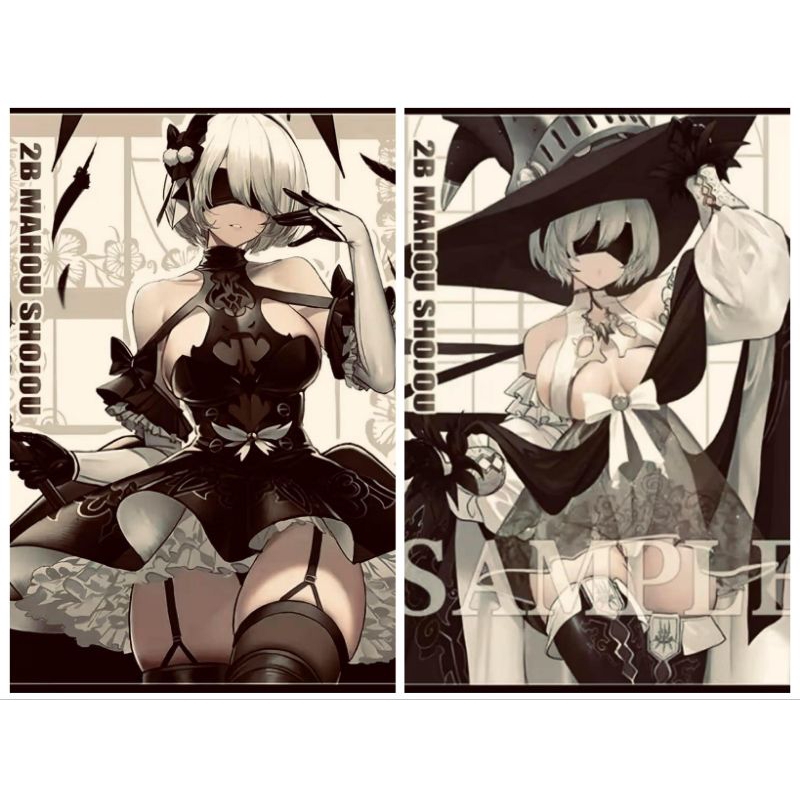 ❤️พร้อมส่ง สลีฟ 2B NieR: Automata Card Sleeve " 2B " สลีฟบัดดี้ไฟท์ ซองใส่การ์ด สลีฟโดจิน NieR Autom