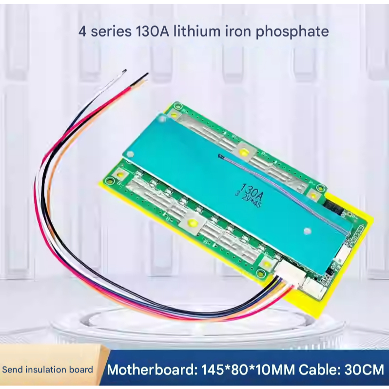 BMS 4S 12V 100A-150A แบตเตอรี่ลิเธียมฟอสเฟต สำหรับสตาร์ทรถยนต์  Peak 1000A Lithium Phosphate LiFePO4