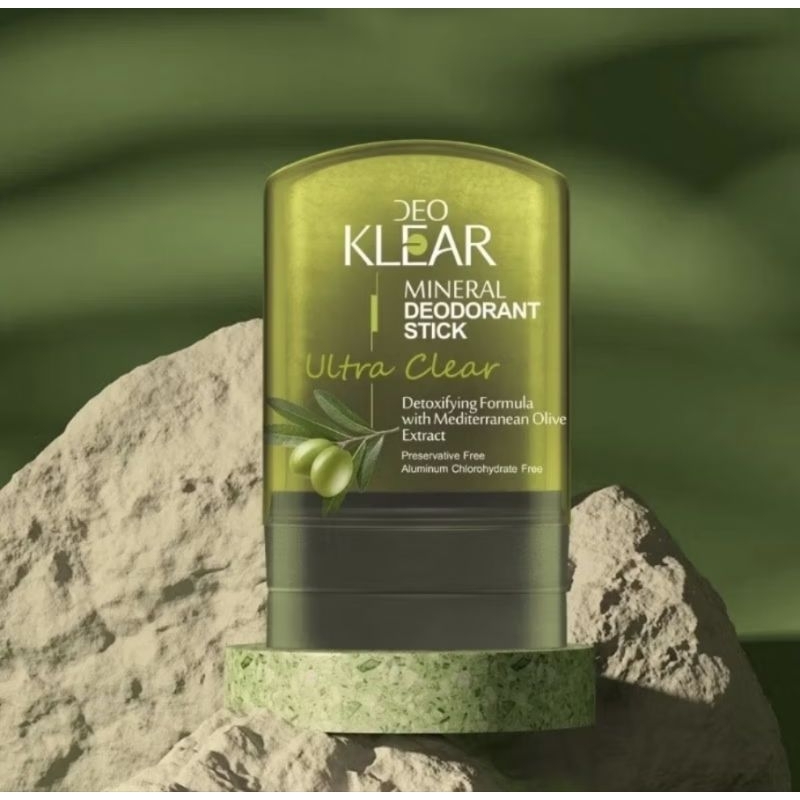 (หมดอายุ27.4.26)DEDEO KLEAR MINERAL DEODORANT STICK  ผลิตภัณฑ์ระงับกลิ่นกาย 60g.
