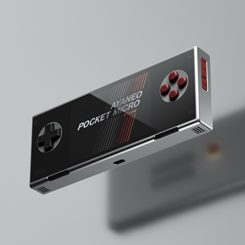 [พร้อมส่ง] AYANEO Pocket Micro  เครื่องเกม Android พกพา วัสดุ Aluminium CNC