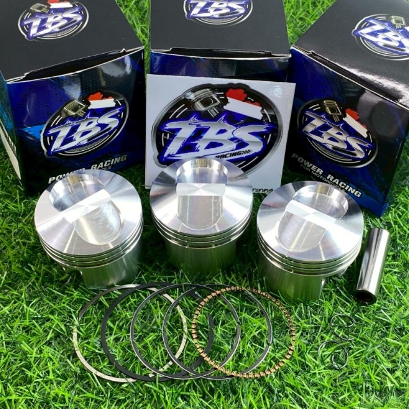 ลูกสูบ TBS 53หัวนูนแหวนสูง พร้อมปาดหัวหลบวาล์ว ลูกสูบTBS ลูกสูบเต้บ้านสวน ของแท้100%