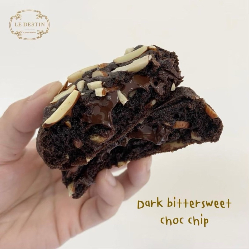 Dark Bitter-Sweet Choc Chip ไซส์ใหม่New Pre-order