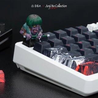 [1 BOX] BLIND BOX Keycap 3D “EGA X JUNJI ITO COLLECTION” กล่องสุ่มคีย์แคป 3D แฮนด์เมดลาย "คลังสยอง" โดยอาจารย์จุนจิอิโต้