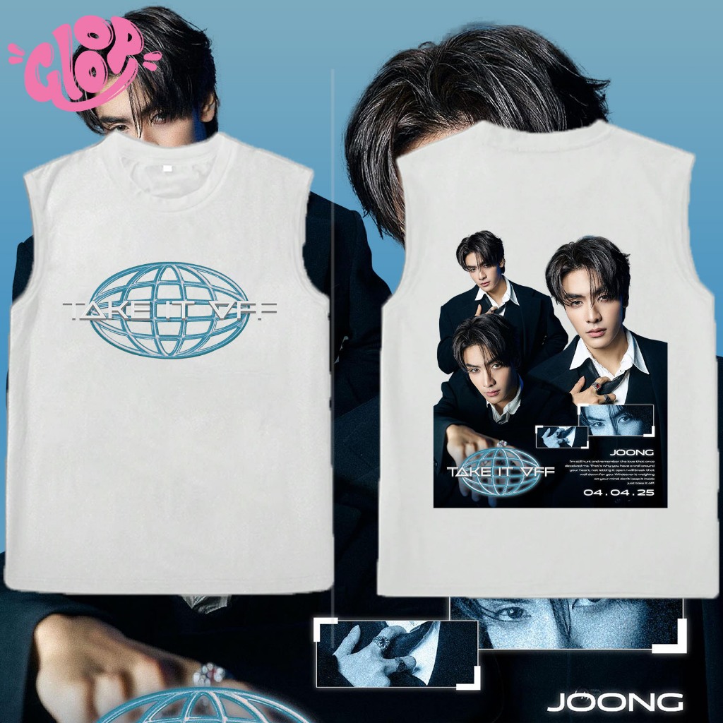 TAKE IT OFF เสื้อยืดคอตตอนแขนกุด JASPER เสื้อยืดลายใหม่ TAKE IT OFF -JASPER S-3XL T-SHIRT