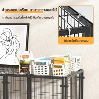 คอกสุนัข 180x60x60 ซม รั้วสัตว์เลี้ยง คอกสุนัขพกพา